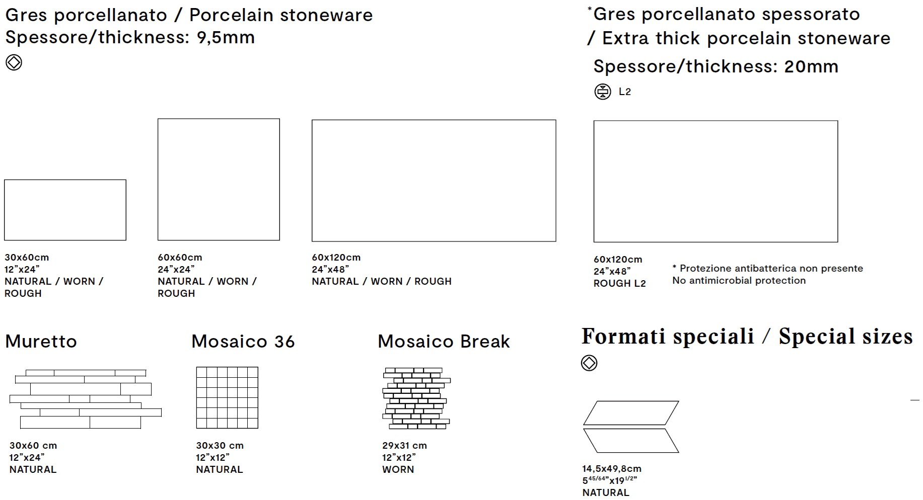 LEA CERAMICHE Настенная / напольная плитка из керамогранита для внутренних и наружных работ с эффектом камня Anthology sun-id-1357863 - Вид №5