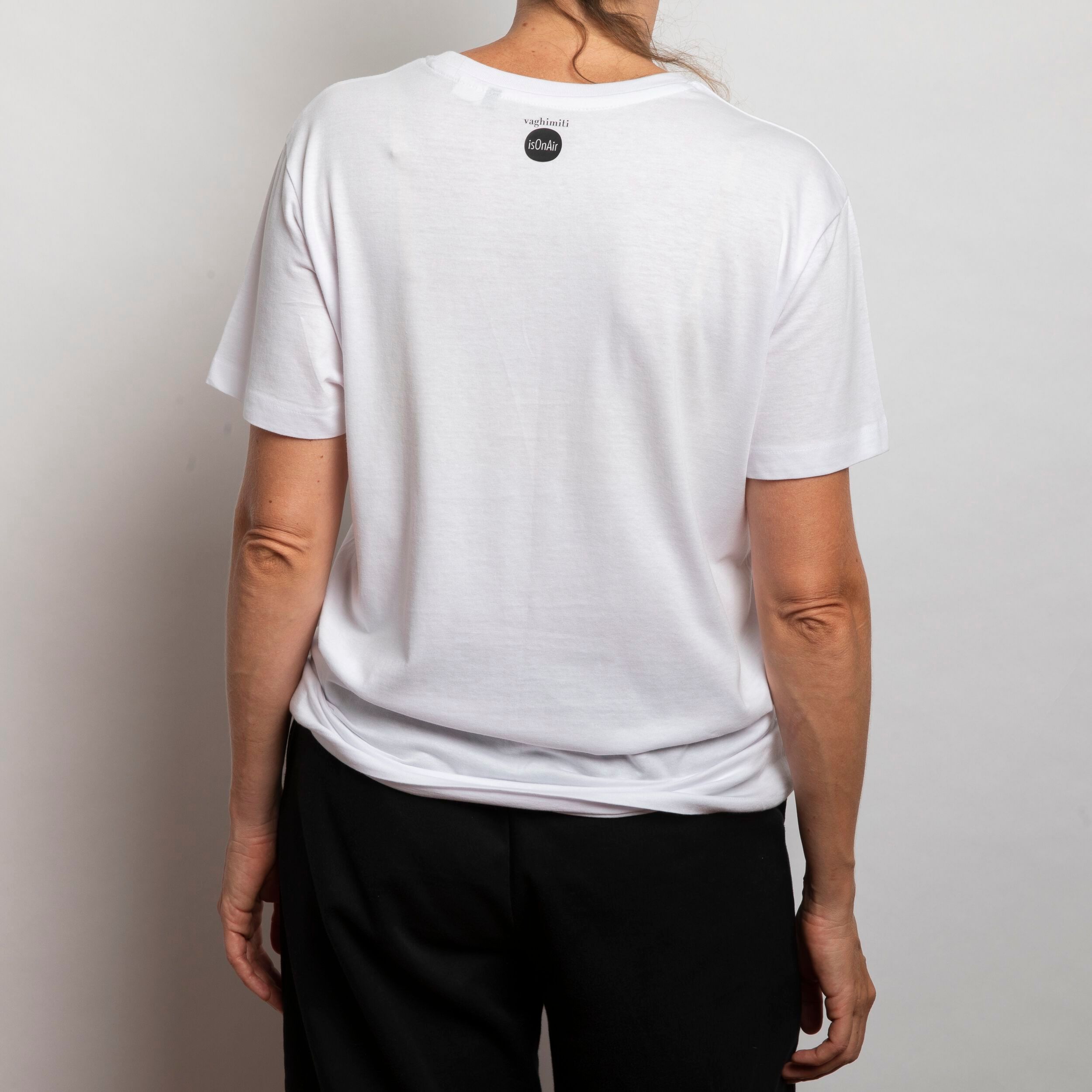 Футболка из органического хлопка с принтом isOnAir Vaghimiti ARCH-00029956 - Вид №4