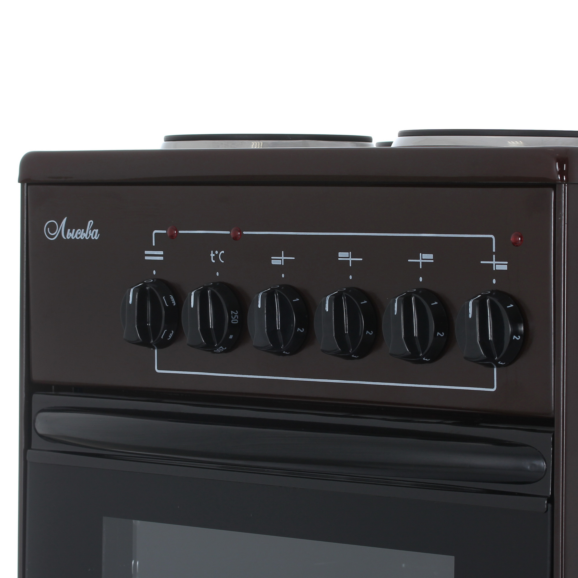 1174044 Электрическая плита Лысьва ЭП 402 коричневый STDN-0063238 - Вид №3