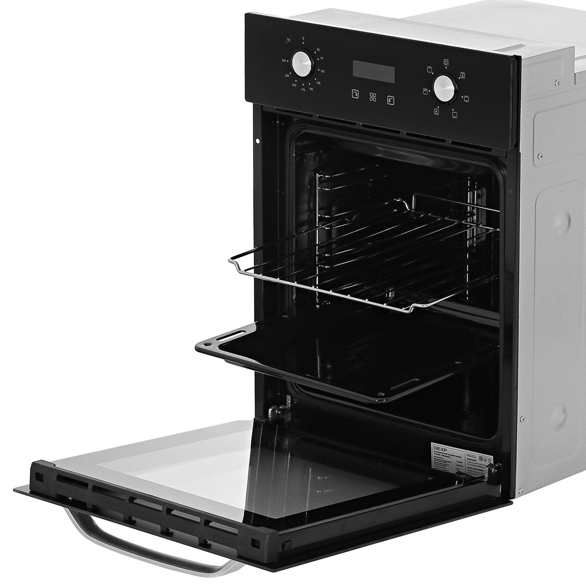 4878646 Электрический духовой шкаф DEXP 1YLO45BB черный STDN-0093710 - Вид №4