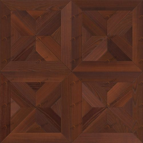 Модульный паркет Da Vinci Жаннет Термоясень Натур (Гладкая) 598х598 мм 2600600100