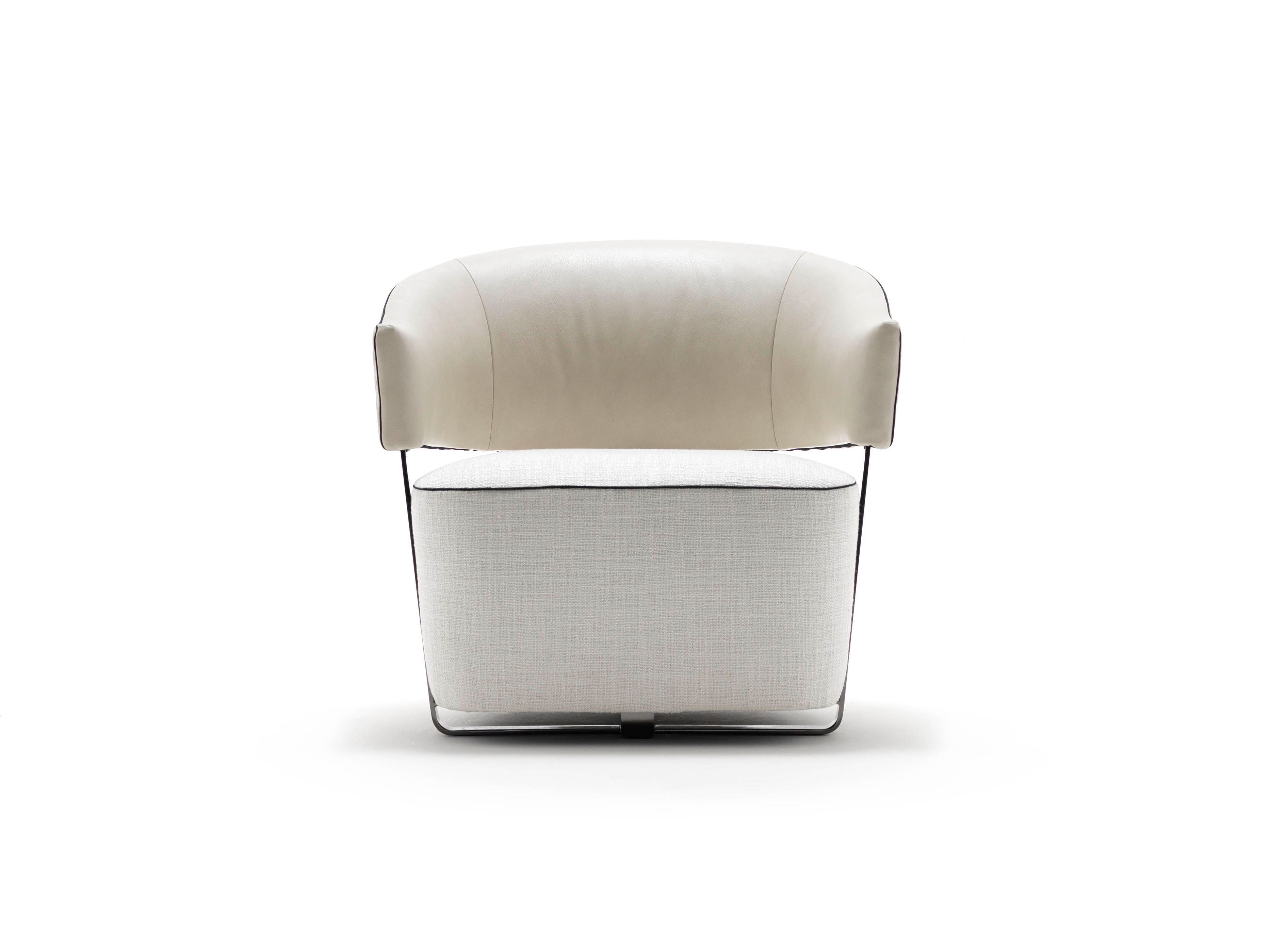 Кресло из кожи и ткани CEPPI Evergreen ARCH-00105782 - Вид №1