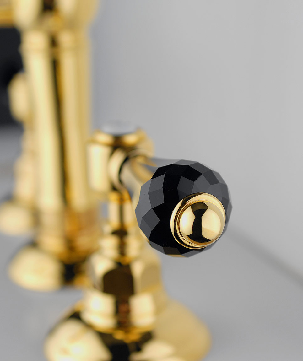 1404 ** 93 Смеситель для ванны Nicolazzi Series Half Dome Crystal  - Вид №7