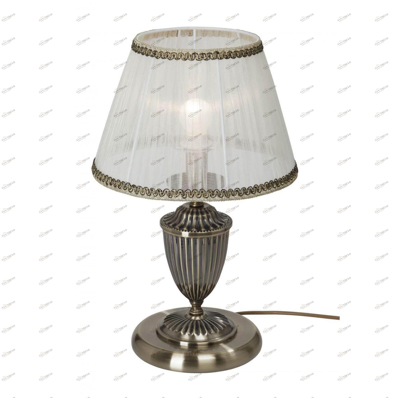 Лампа настольная белая Vitaluce V2913/1L VITALUCE  00-3907470 Белый 