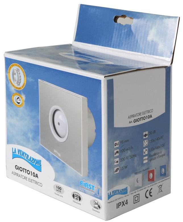 First Corporation Настенный осевой вентилятор La ventilazione Giotto10a - Вид №1