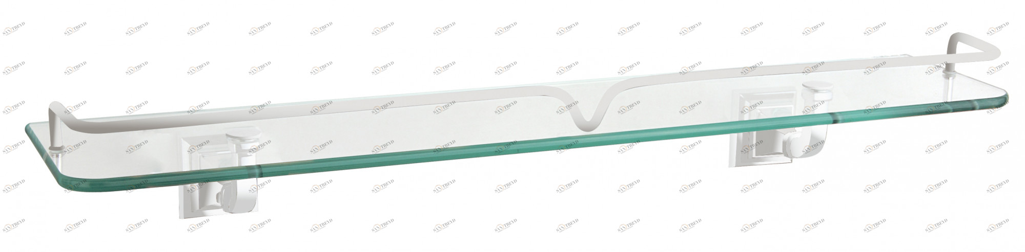 Полка стеклянная, 600 мм ART&MAX ZOE AM-G-6837-Bi