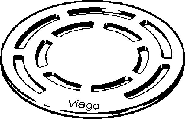 Viega Решетка Advantix 4962.3 (586447) 586 447 - Вид №1