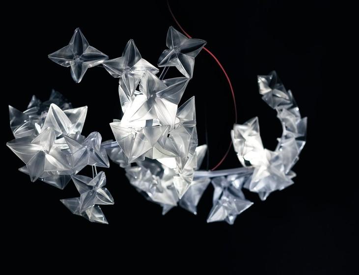 Slamp Подвесной светильник из лентифлекс® Hanami sun-id-1400800 - Вид №2