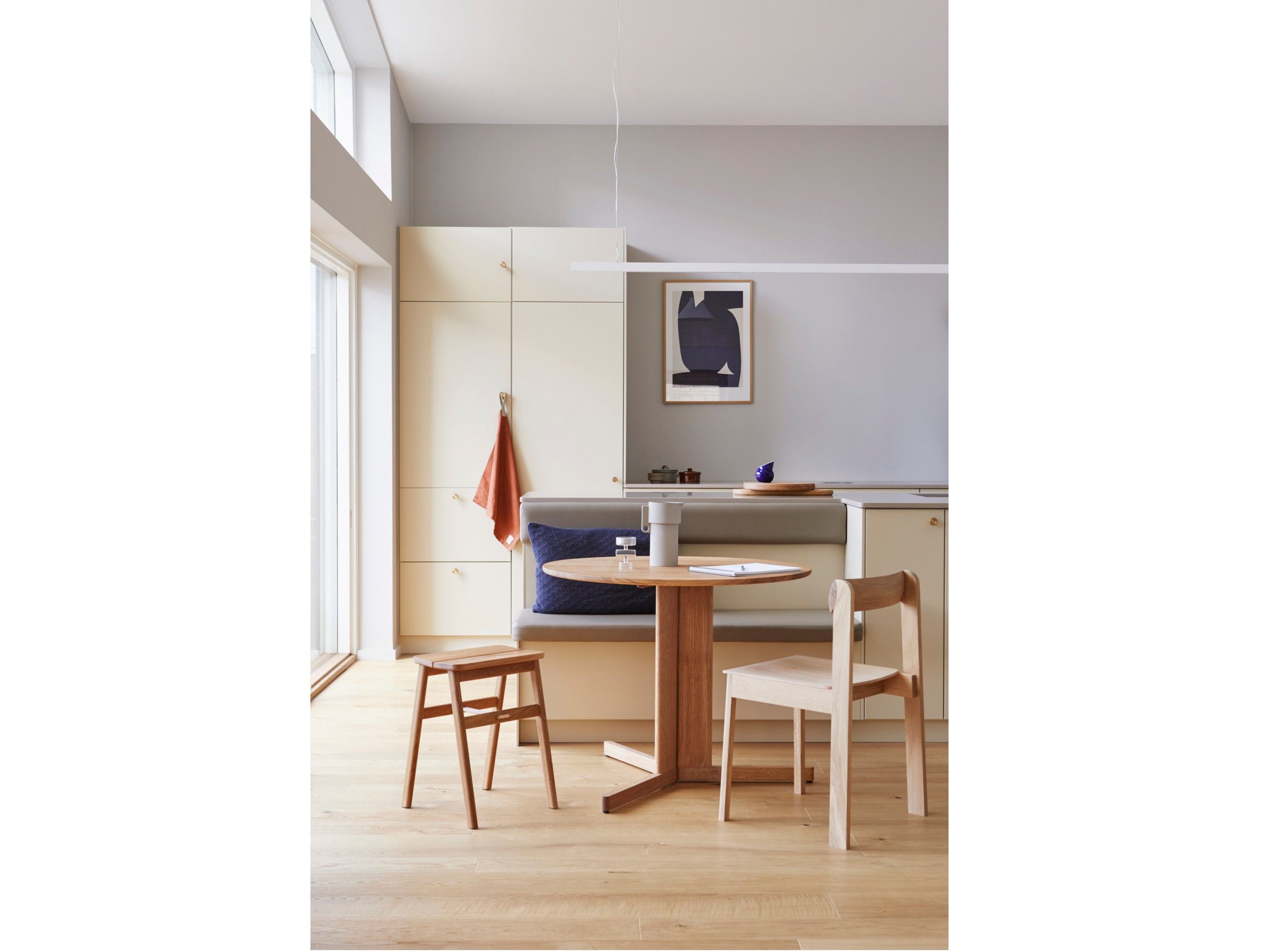 Штабелируемый стул из дуба с открытой спинкой Form & Refine Blueprint ARCH-00105045 - Вид №5