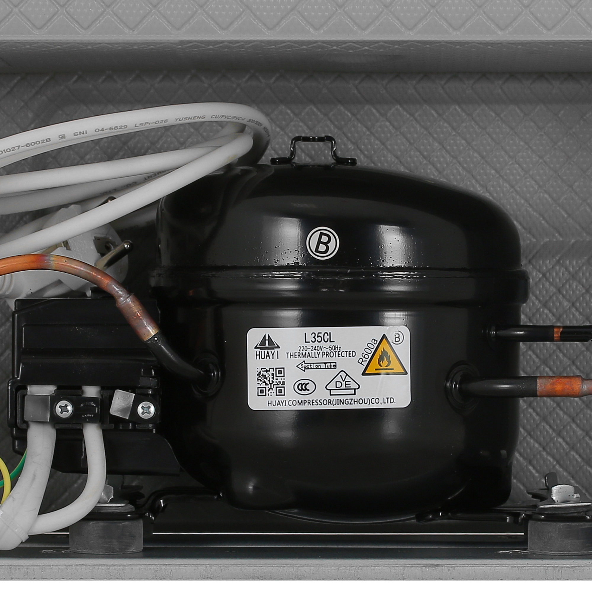 5095271 Холодильник компактный   Aceline S201AMG серебристый STDN-0095748 - Вид №11