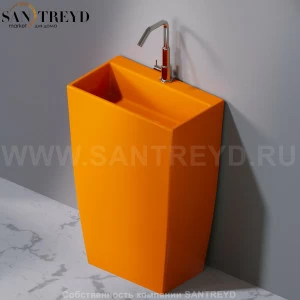 L115114 Напольная раковина стоящая прямоугольная A. e T. Italia Tower