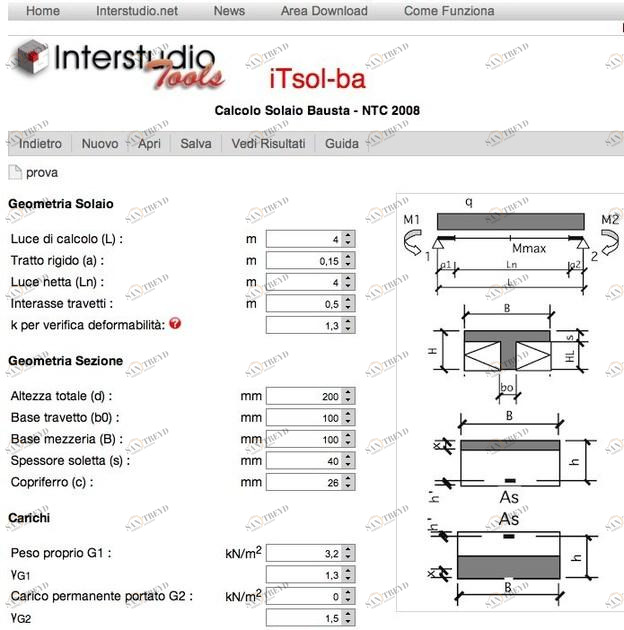 INTERSTUDIO Расчет плит баусты Interstudio tools sun-id-1353754