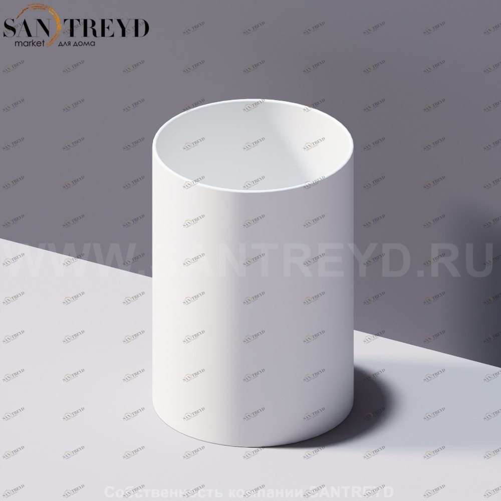 Agape GEMMA Контейнер 9 см белый ACOM254LZ