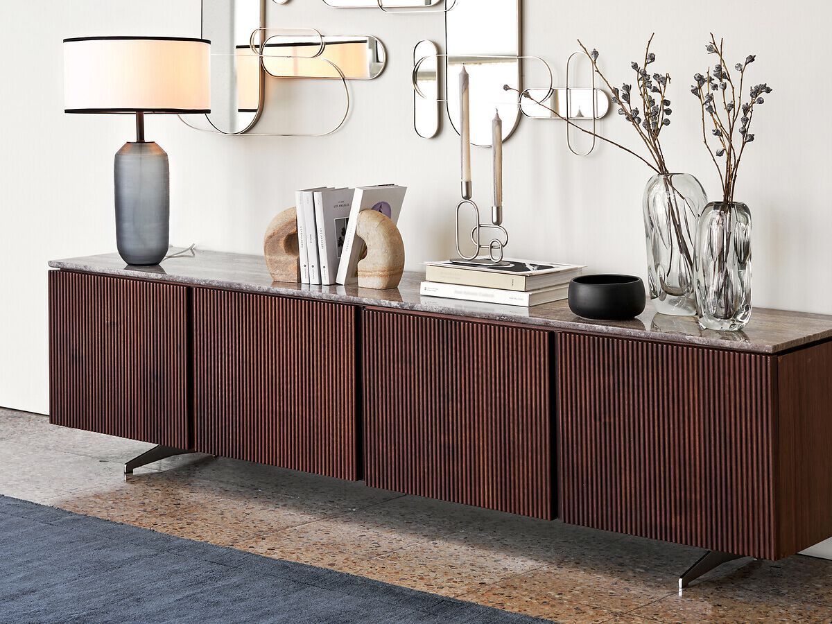 Настольная лампа из дутого стекла AMPM GOTUKO ARCH-00135933 - Вид №3