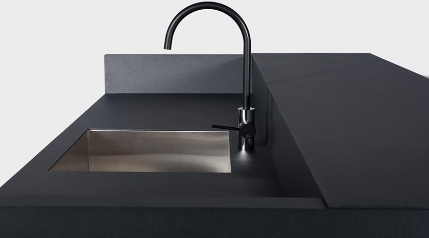 Sachi Алюминиевая кухня с островом In/out kitchen sun-id-1500417 - Вид №6