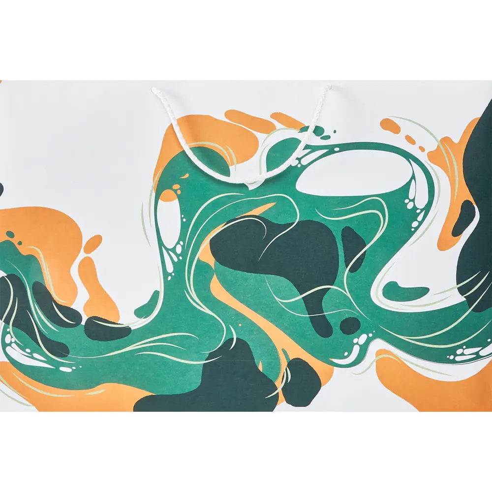 87493246 Пакет подарочный Цвет счастья 55x37 см цвет бело-желтый STLM-0830941 Симфония  - Вид №1