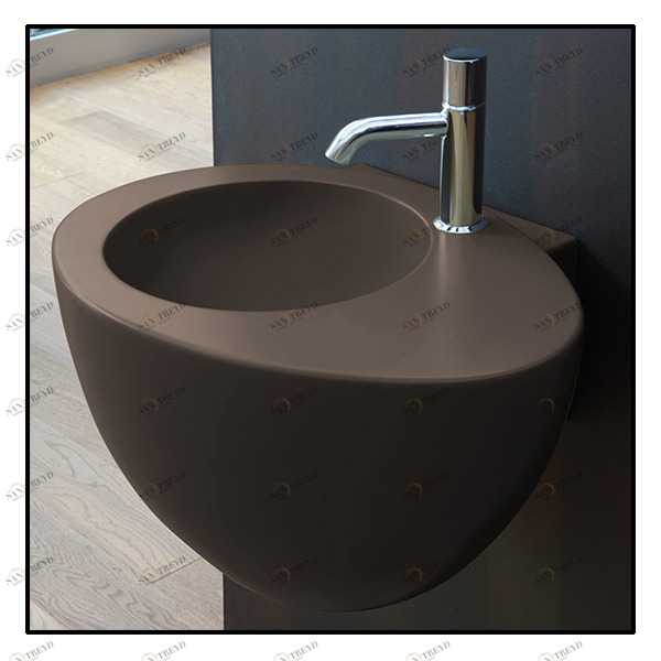 LGLS70AN Подвесная раковина настенная овальная Ceramica Cielo 