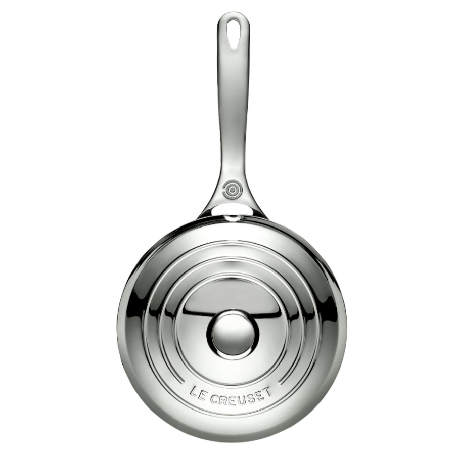 Ковш с крышкой Le Creuset, нержавеющая сталь, Ø16 см, серый 96600916000000 - Вид №2