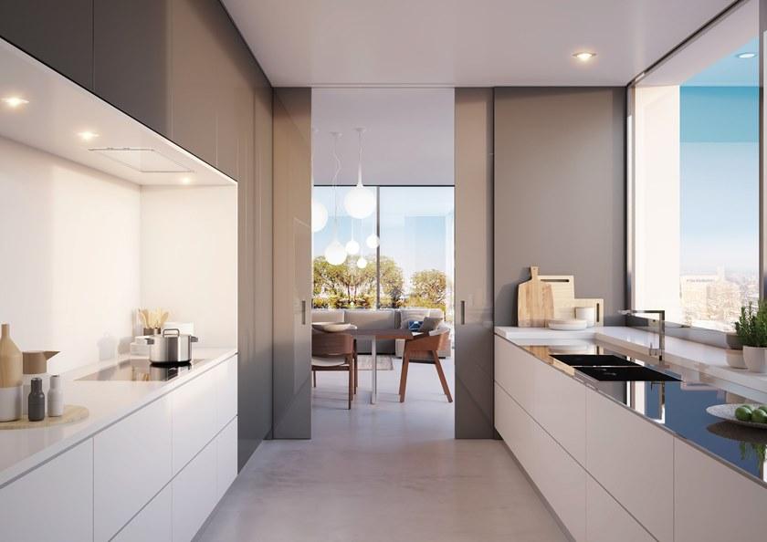 Linvisibile Раздвижная дверь в центральной стене Linvisibile marea sun-id-1371711 - Вид №13