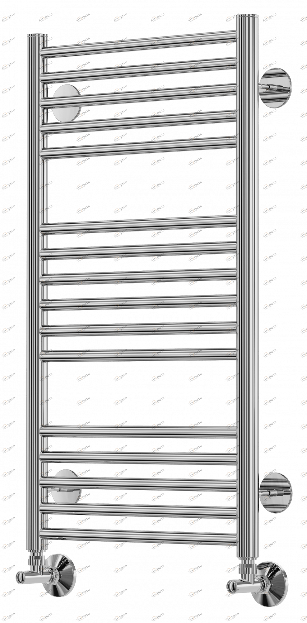 4660059582214 СТАНДАРТ Аврора П16 400х780 (5+6+5) Полотенцесушитель TERMINUS Нержавеющая сталь