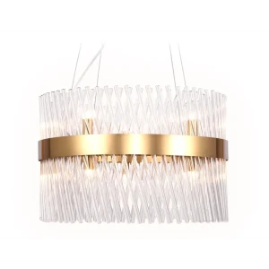 91356129 Люстра подвесная Ambrella light Traditional Tr5359 10 ламп 23 м² цвет золото STLM-0905042