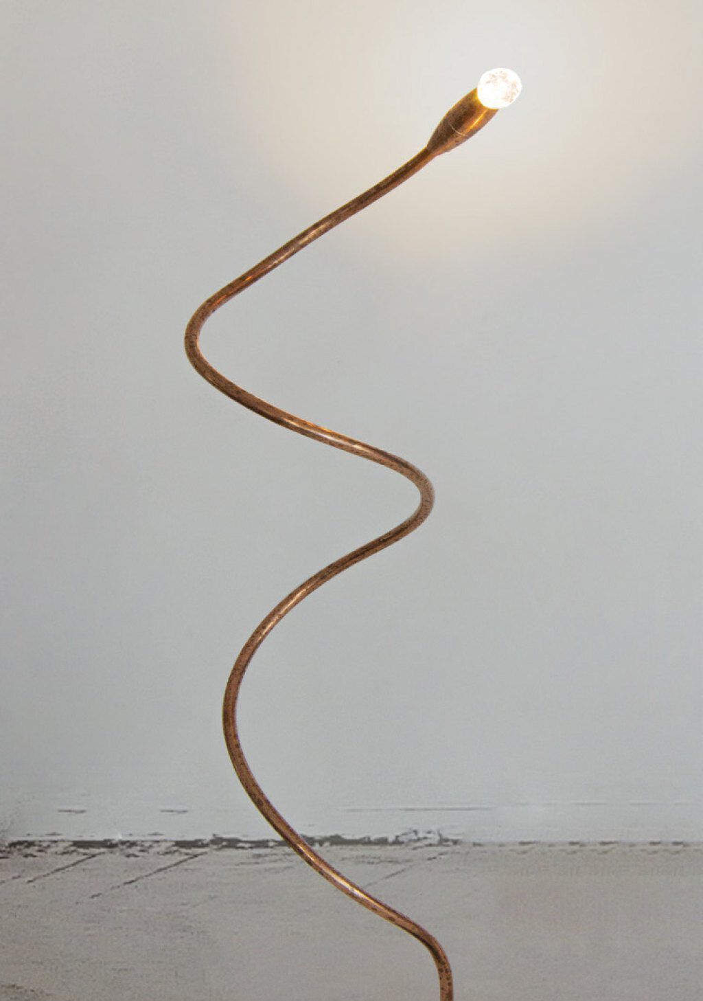 Медный регулируемый светодиодный напольный торшер EGOLUCE Тинкер Белл ARCH-00007038 - Вид №1