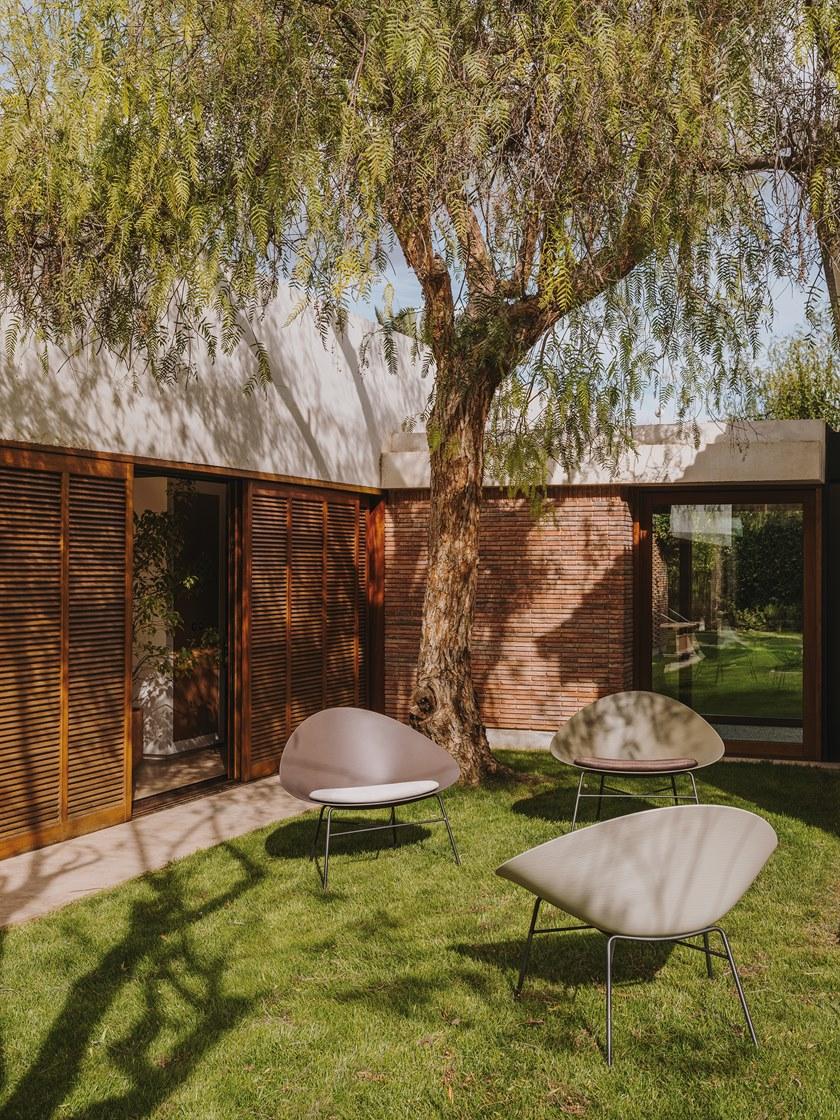 arper Кресло из ткани на 4 ножках Adell sun-id-1460969 - Вид №5