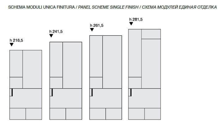 Распашная дверь из кожи и стекла Longhi Aluminiun Chic-Doors ARCH-00021756 - Вид №2