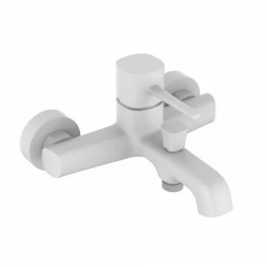 Orange Karl M05-100w смеситель для ванны, белый Хром