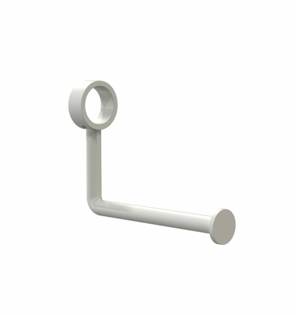 FROST Держатель туалетной бумаги 7 » белый Нержавеющая сталь Белый N1962-W 