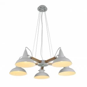 Подвесная люстра Favourite Tatler 1851-5P FAVOURITE ДИЗАЙНЕРСКИЕ, TATLER WHITE 057223 Белый