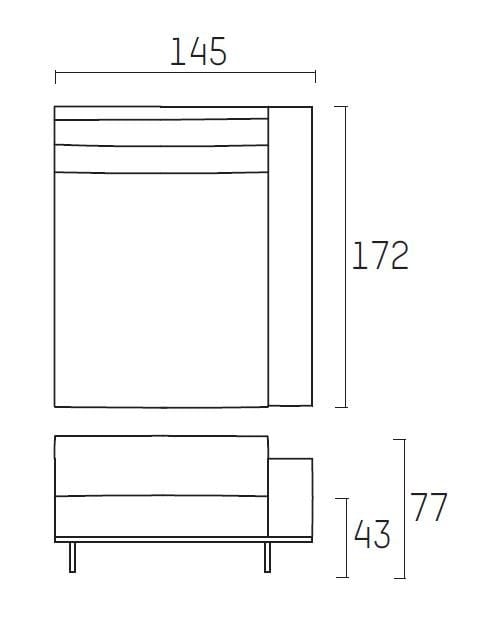 Секционный диван с огнестойкой обивкой Piet Boon DON living ARCH-00064056 - Вид №22