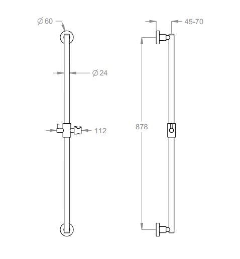Латунный стержень Fir Italia подъемные стержни ARCH-00070557 - Вид №1
