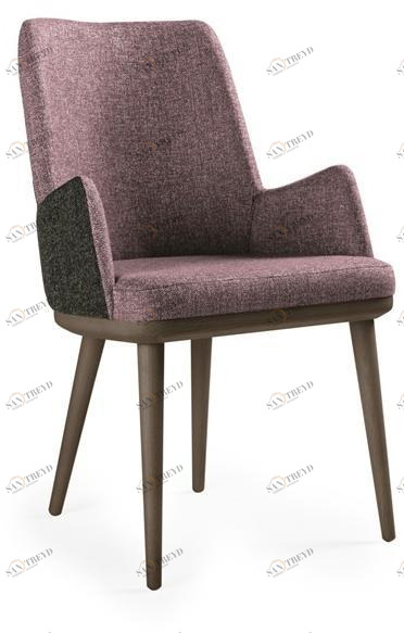 Anesis Стул из ткани с подлокотниками  A82 