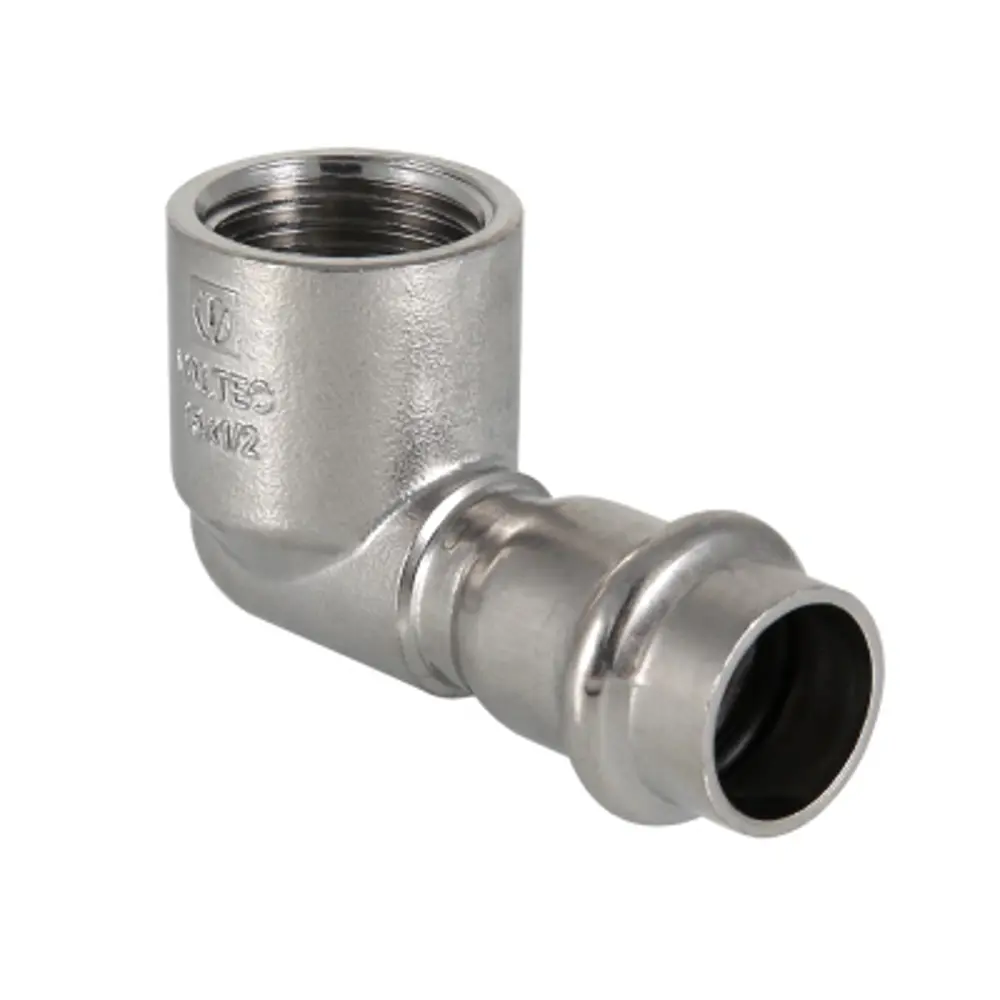 Угольник 90° Valtec 35 мм ВР нержавеющая сталь 88287909 STLM-2094097 