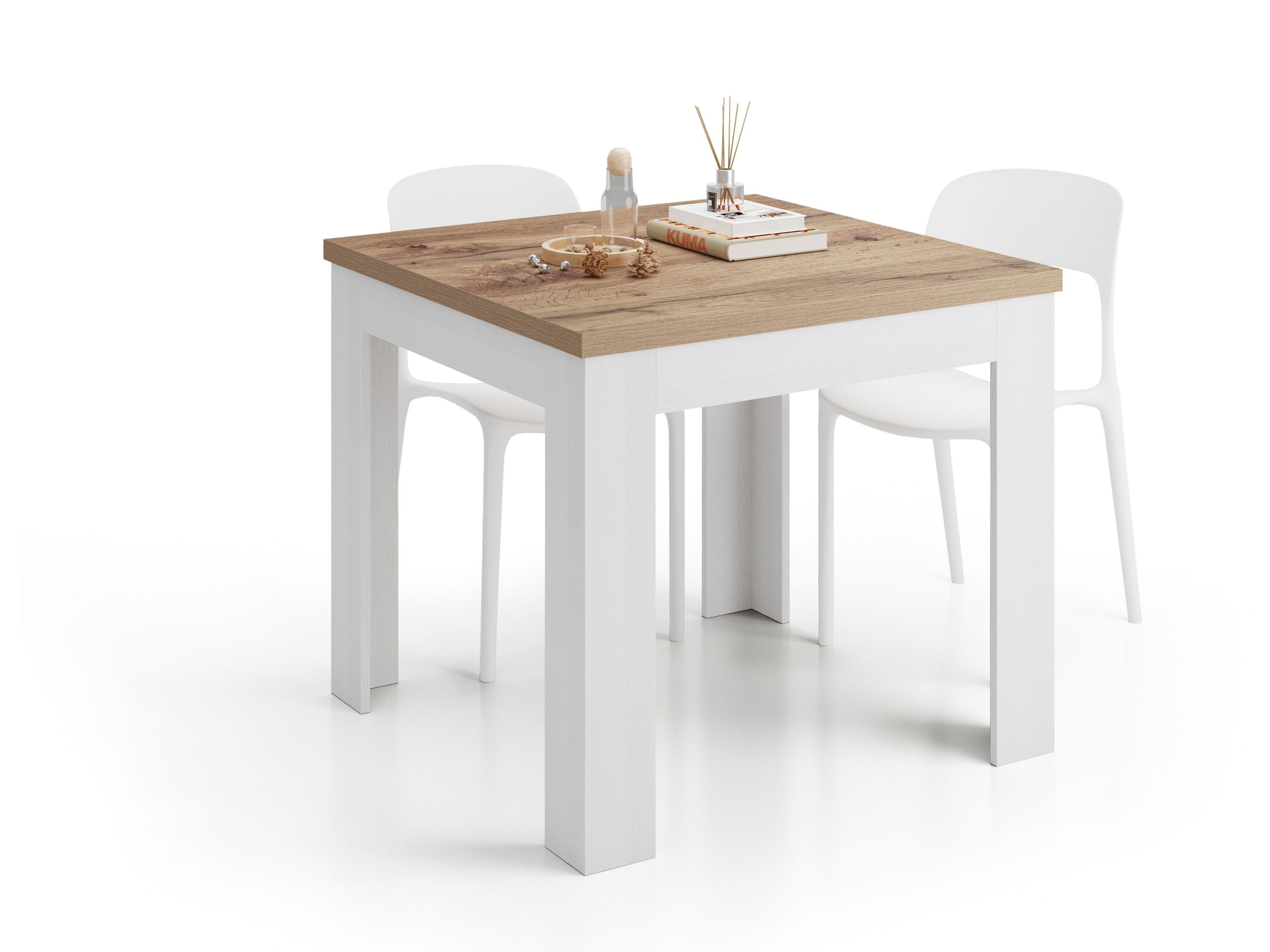 Квадратный раздвижной стол в меламинированном Mobili Fiver ELDORADO ARCH-00007192