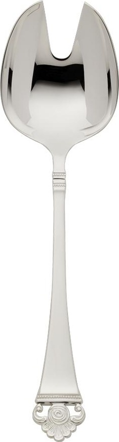 73436 Robbe&Berking Вилка для салата сервировочная Robbe&Berking "Розенмустер" 20,5см (серебро 925+позолота) Серебро 925 