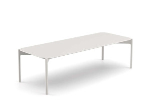 Прямоугольный алюминиевый журнальный столик с порошковым покрытием HPL Top