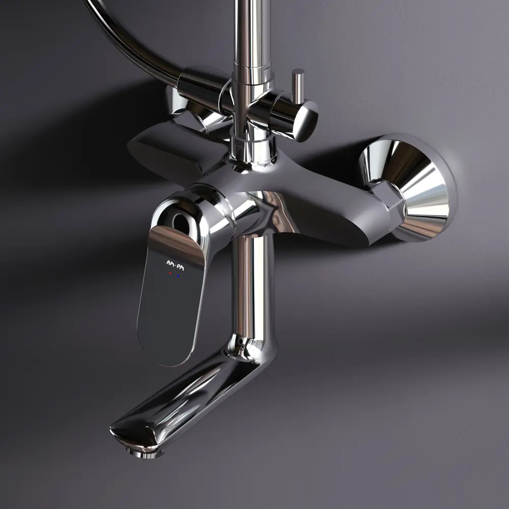 Душевая система AM.PM Moxie с тремя режимами и хромированным покрытием 89346521 STLM-0971203 - Вид №9