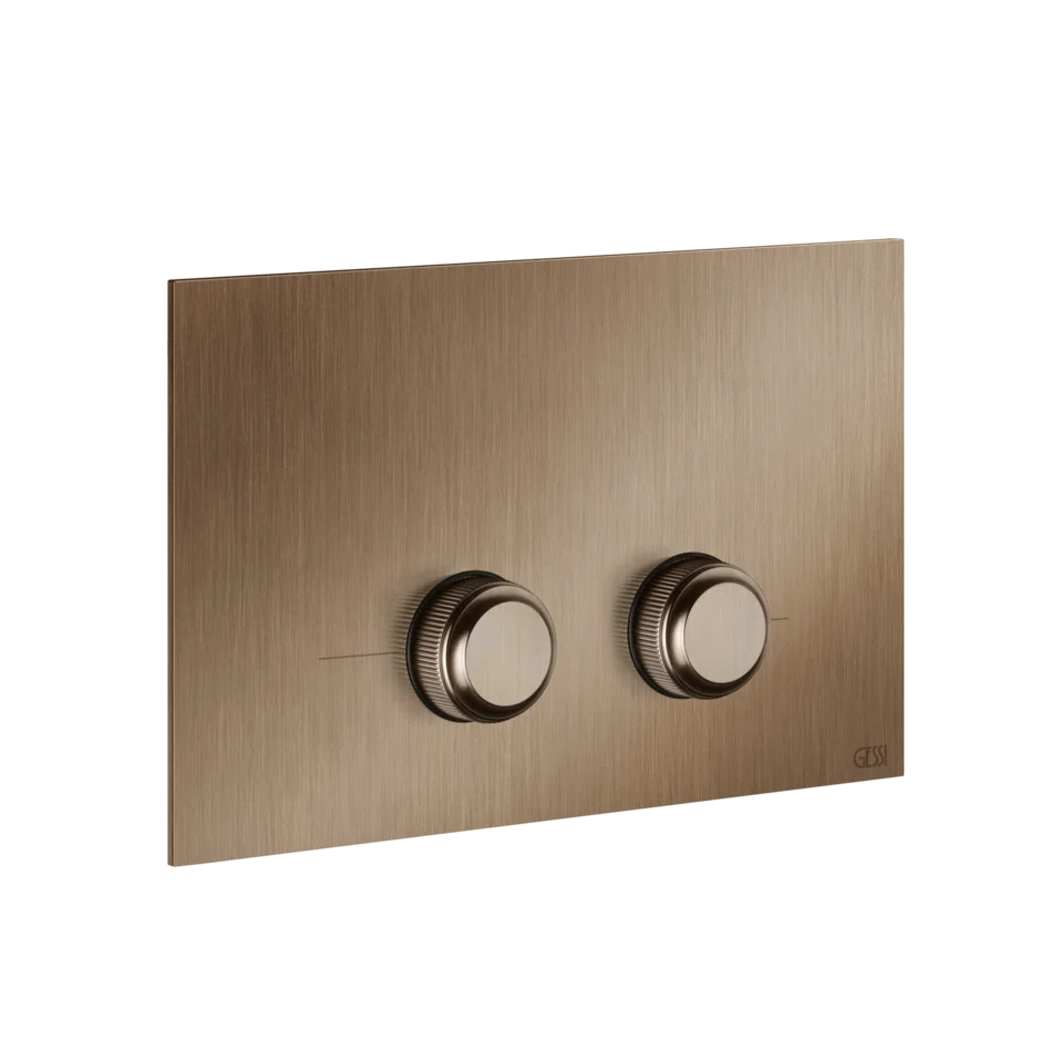 Запорная пластина 54659 708 Gessi Venti20 МЕДНЫЙ МАТОВЫЙ PVD 54659708