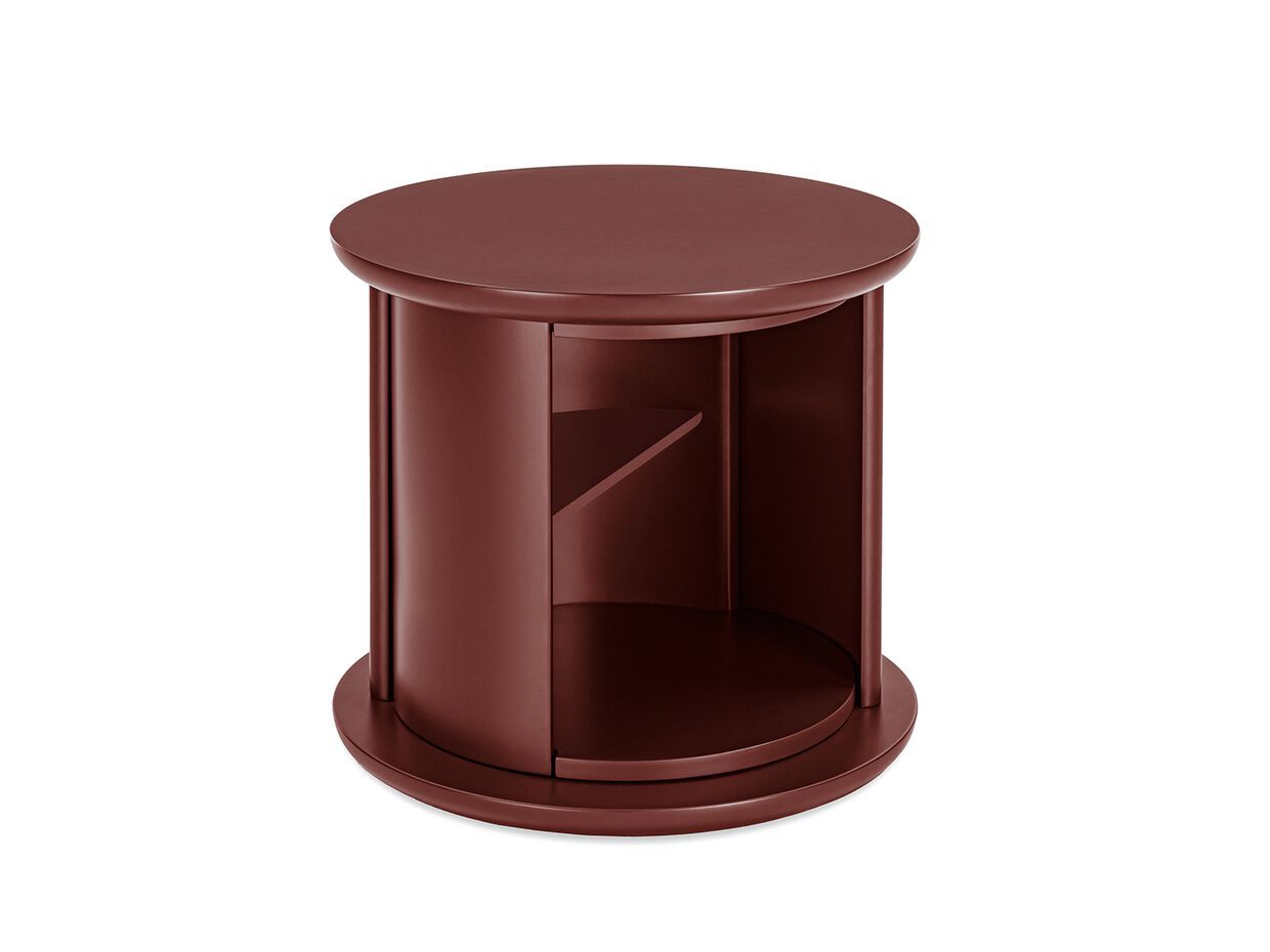 Деревянный круглый журнальный столик с отсеком для хранения Gallotti&Radice Hide &amp ARCH-00033631 - Вид №6