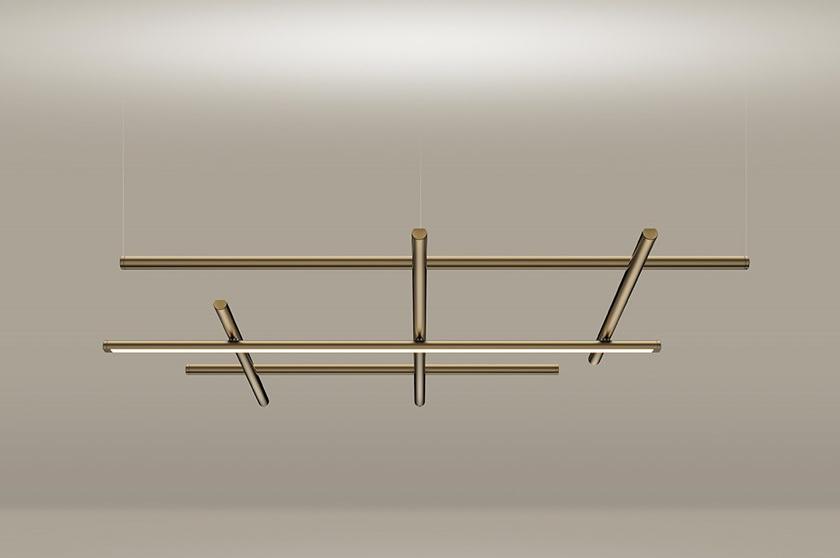 PANZERI Светодиодный подвесной светильник из алюминия Hilow sun-id-1476987 - Вид №7