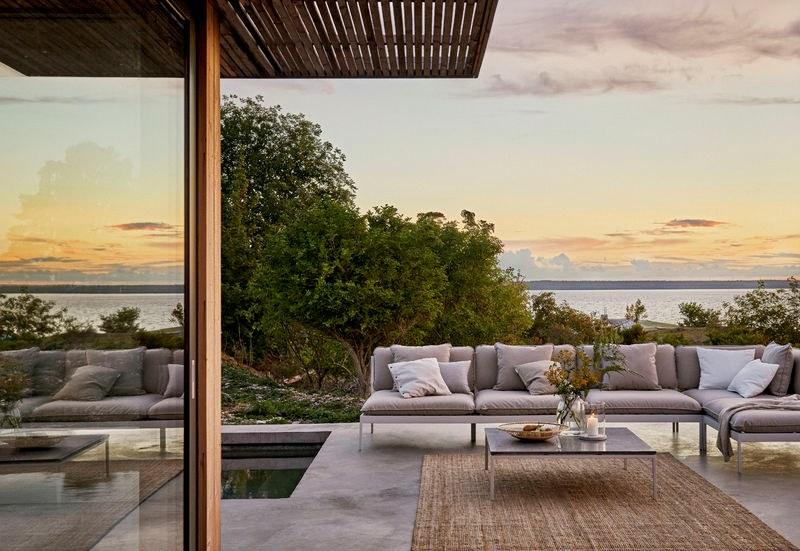 Skargaarden Модульное садовое кресло из ткани sunbrella® Bönan sun-id-1403812 - Вид №6