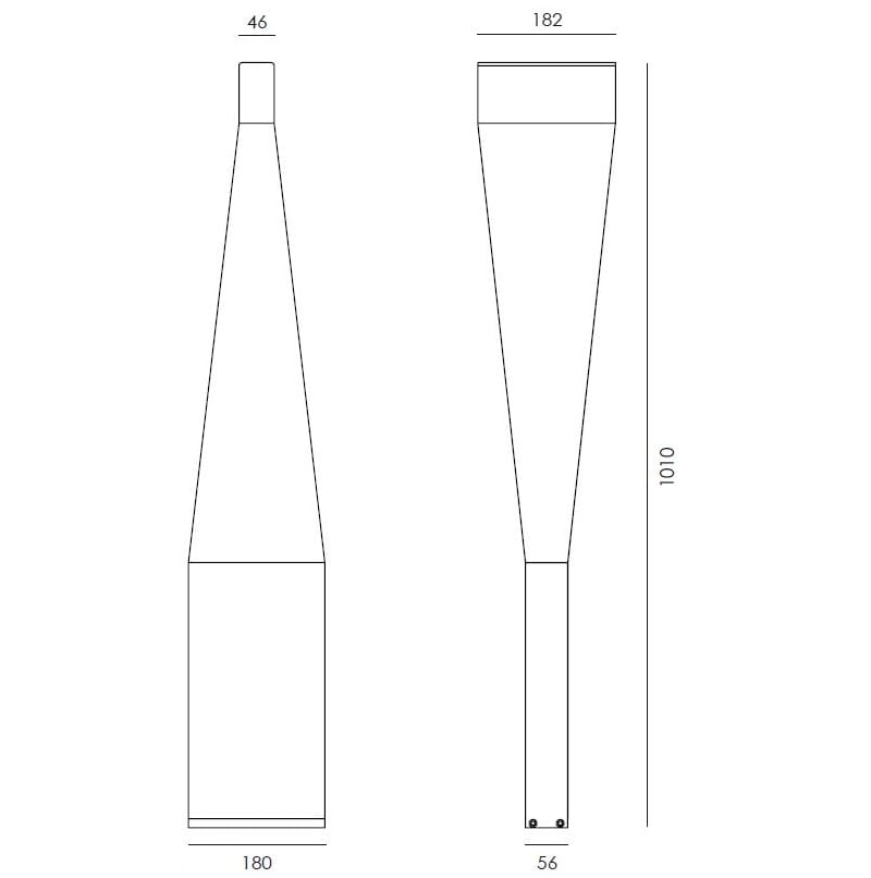 Базальтовый светодиодный световой столб Rakumba Standley ARCH-00104658 - Вид №9