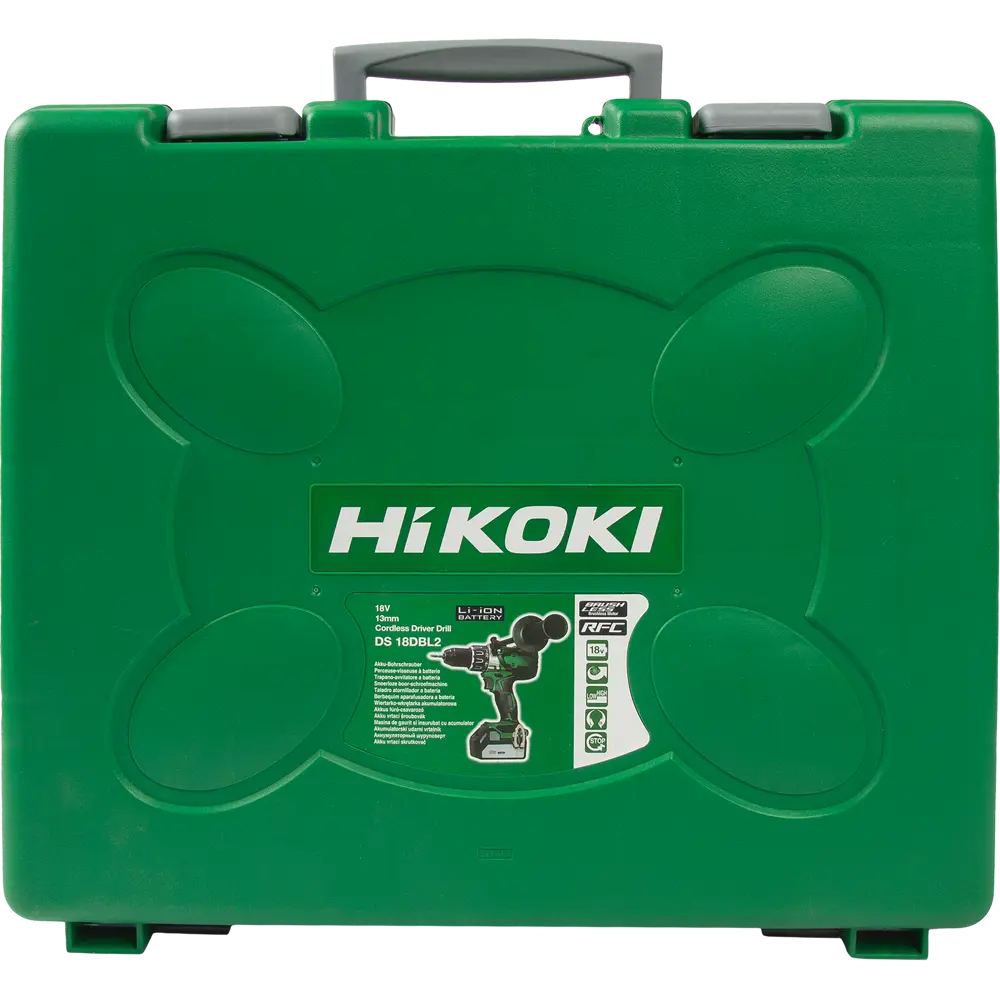 Дрель-шуруповерт аккумуляторная бесщеточная Hikoki DS18DBL2, 18 В Li-ion 2х5 Ач STLM-2169056 - Вид №7