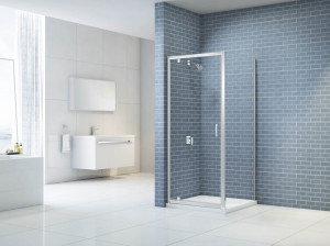 Дверь душевая для установки с боковой панелью KAP80 Merlyn MERLYN IQ Хромированный