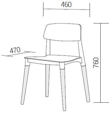 Dall'Agnese Стул полипропиленовый sun-id-1436816 - Вид №3