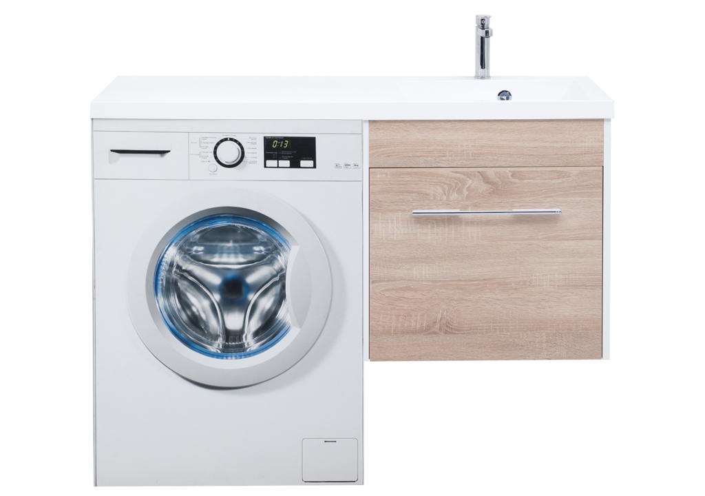 Тумба с раковиной Aquanet Августа 120 R дуб сонома 0021002700239568 - Вид №12