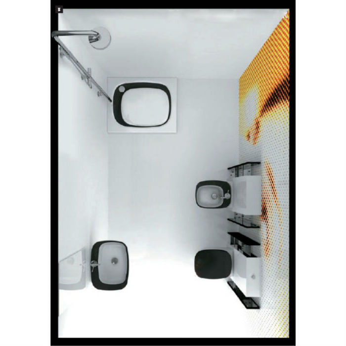 18923 Биде напольное DIAL Ceramica Hidra - Вид №4