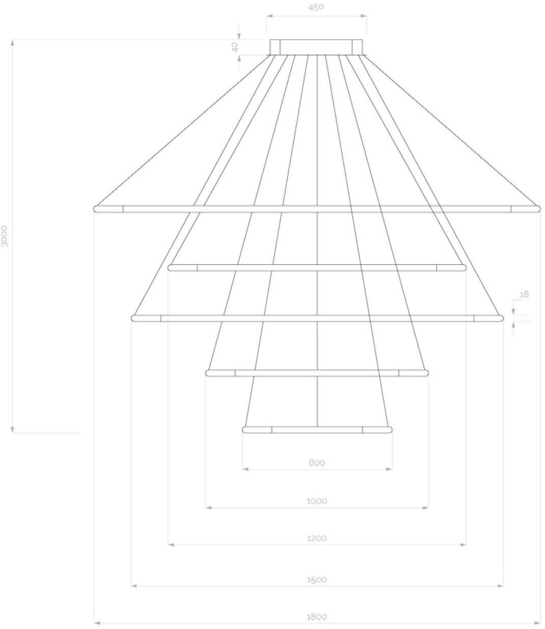 Altavola Design Светодиодный подвесной светильник из алюминия Led shape La085/p_180  - Вид №6